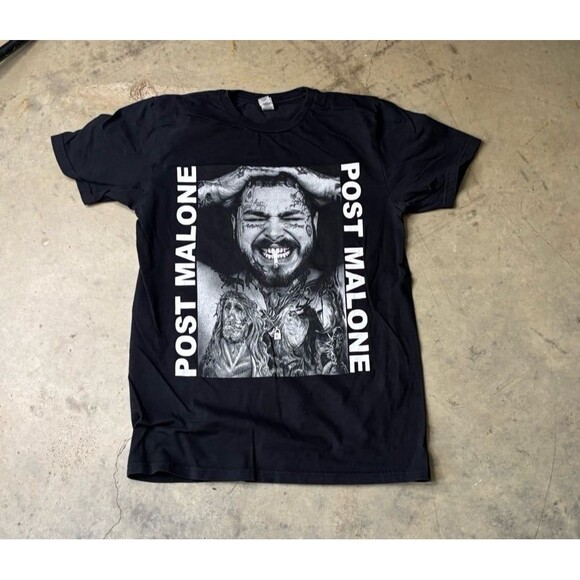 Post Malone If Y’all Weren’t Here I'd Be Crying 2023 TOUR CONCERT T-shirt Size S - Picture 1 of 5